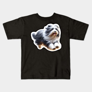 Bearded Collie Kids T-Shirt